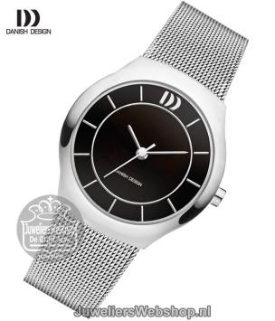 Danish Design 1132 horloge IV63Q1132 Zilver-Zwart